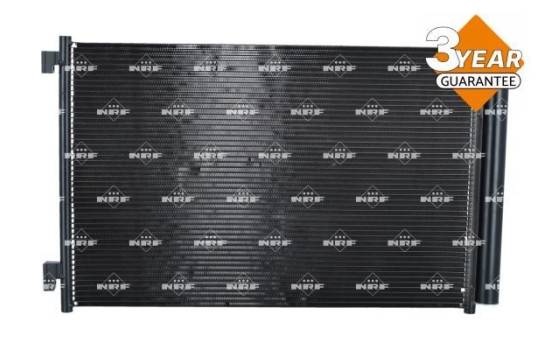 Condenser, air conditioning 350659 NRF, Image 2