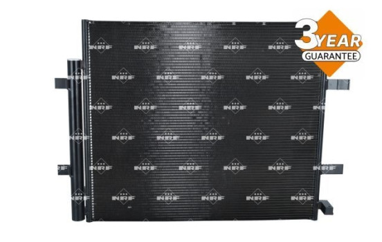 Condenser, air conditioning 350660 NRF, Image 2
