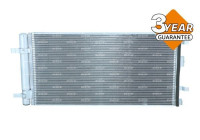 Condenser, air conditioning 350665 NRF