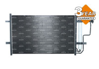 Condenser, air conditioning 350693 NRF