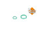 Condenser, air conditioning 350702 NRF, Thumbnail 6