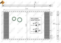 Condenser, air conditioning 35951 NRF