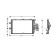 Condenser, air conditioning 37005309 International Radiators