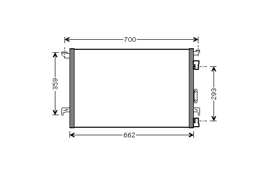 Condenser, air conditioning 37005333 International Radiators
