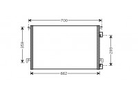 Condenser, air conditioning 37005334 International Radiators