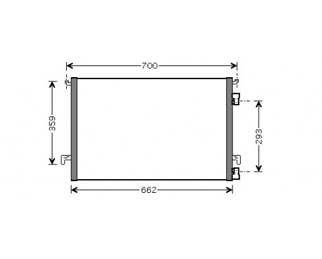 Condenser, air conditioning 37005397 International Radiators