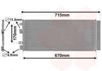 Condenser, air conditioning 37005690 International Radiators