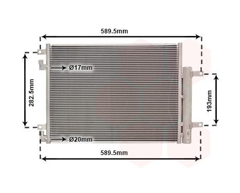 Condenser, air conditioning 37015707 International Radiators