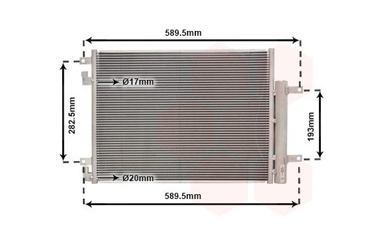 Condenser, air conditioning 37015707 International Radiators