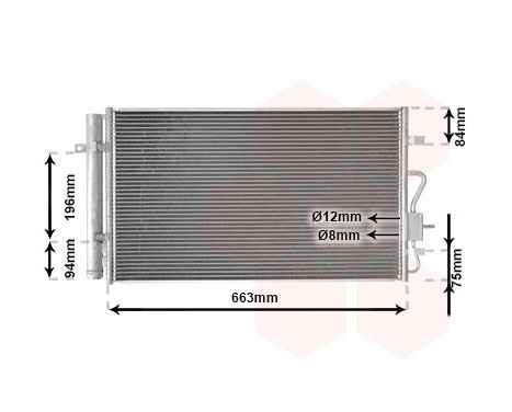 Condenser, air conditioning 37015710 International Radiators