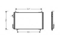 Condenser, air conditioning 40005192 International Radiators