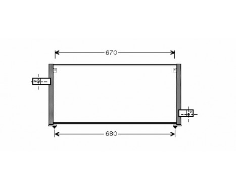 Condenser, air conditioning 51005061 International Radiators