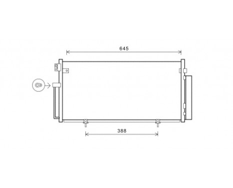 Condenser, air conditioning 51005078 International Radiators