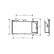 Condenser, air conditioning 52005067 International Radiators