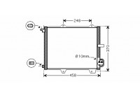 Condenser, air conditioning 52005088 International Radiators