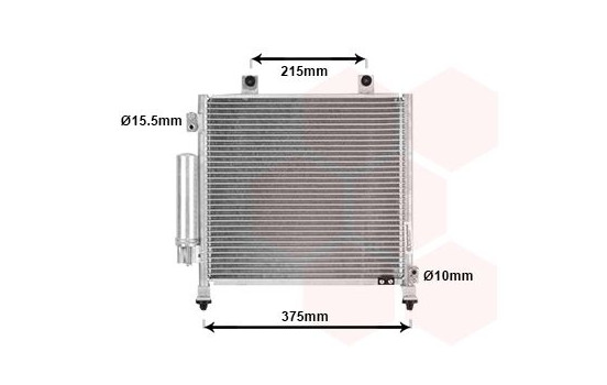 Condenser, air conditioning 52005120 International Radiators, Image 2