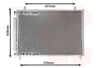 Condenser, air conditioning 52015708 International Radiators