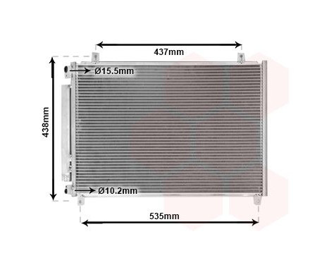 Condenser, air conditioning 52015708 International Radiators