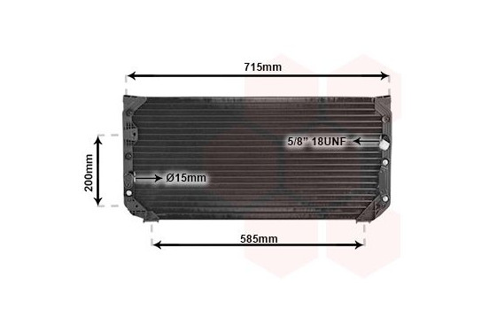 Condenser, air conditioning 53005190 International Radiators, Image 2