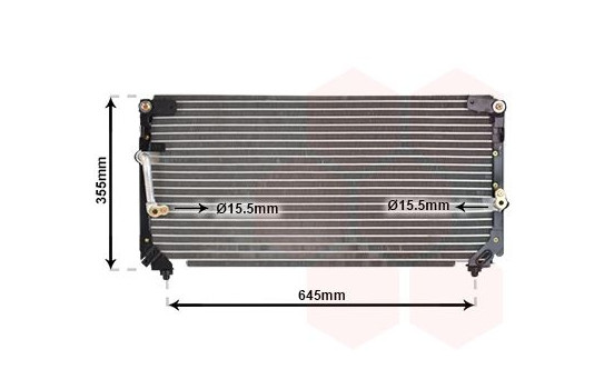 Condenser, air conditioning 53005225 International Radiators, Image 2