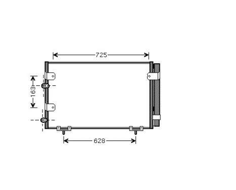 Condenser, air conditioning 53005288 International Radiators