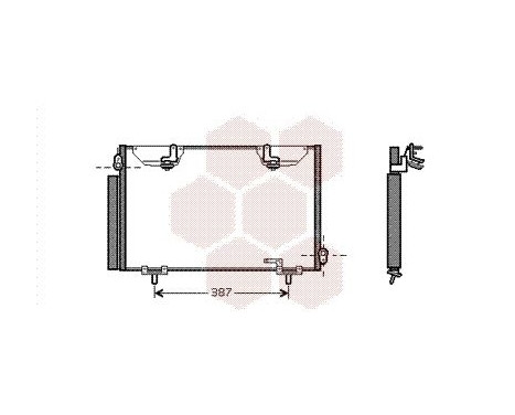 Condenser, air conditioning 53005328 International Radiators, Image 2