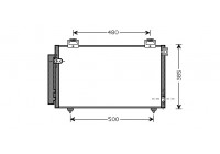 Condenser, air conditioning 53005408 International Radiators