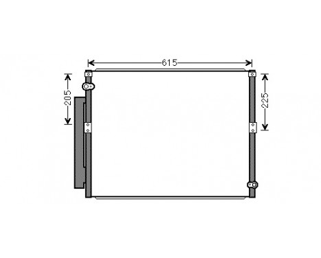 Condenser, air conditioning 53005569 International Radiators