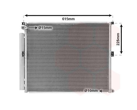 Condenser, air conditioning 53005640 International Radiators, Image 2