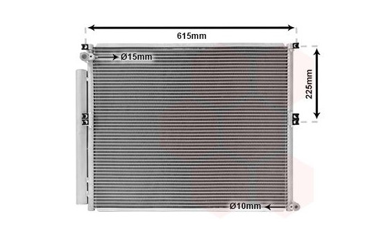 Condenser, air conditioning 53005640 International Radiators, Image 2