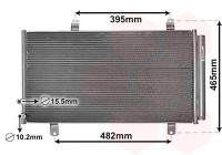 Condenser, air conditioning 53005696 International Radiators