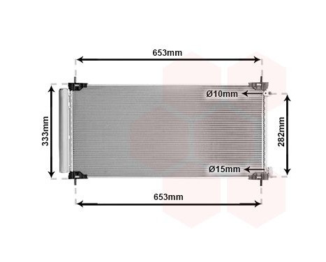 Condenser, air conditioning 53015707 International Radiators