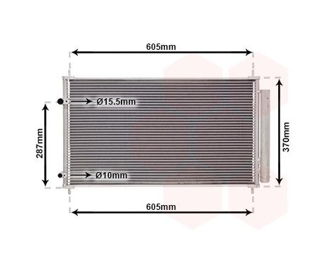Condenser, air conditioning 53015709 International Radiators