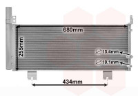 Condenser, air conditioning 56015701 International Radiators