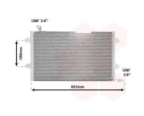 Condenser, air conditioning 58005146 International Radiators, Image 2