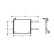 Condenser, air conditioning 58005178 International Radiators