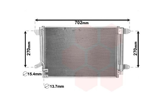 Condenser, air conditioning 58005330 International Radiators