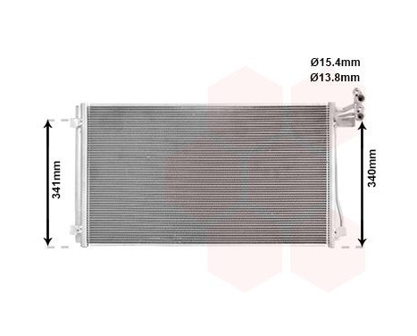 Condenser, air conditioning 58015703 International Radiators