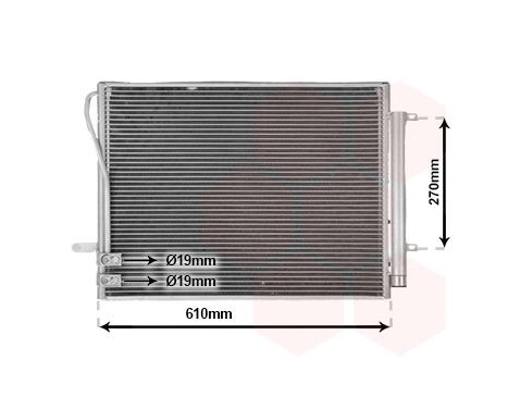 Condenser, air conditioning 58015714 International Radiators