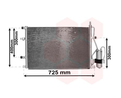 Condenser, air conditioning 59015107 International Radiators