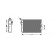 Condenser, air conditioning 74005042 International Radiators