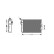 Condenser, air conditioning 74005042 International Radiators, Thumbnail 2