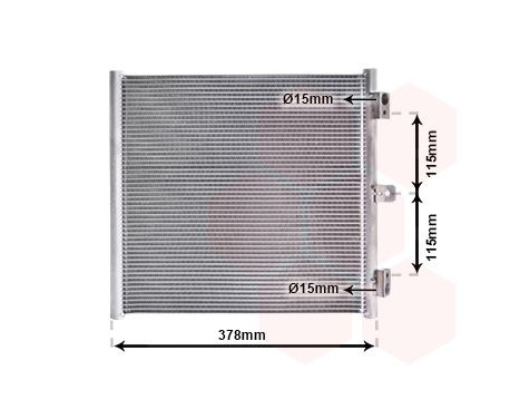 Condenser, air conditioning 74015704 International Radiators