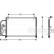 Condenser, air conditioning 81005012 International Radiators, Thumbnail 2