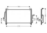 Condenser, air conditioning 81005040 International Radiators