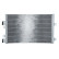 Condenser, air conditioning 812745 Valeo