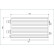 Condenser, air conditioning 814003 Valeo, Thumbnail 2