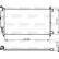 Condenser, air conditioning 814221 Valeo, Thumbnail 2
