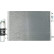 Condenser, air conditioning 817428 Valeo