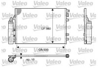 Condenser, air conditioning 817661 Valeo